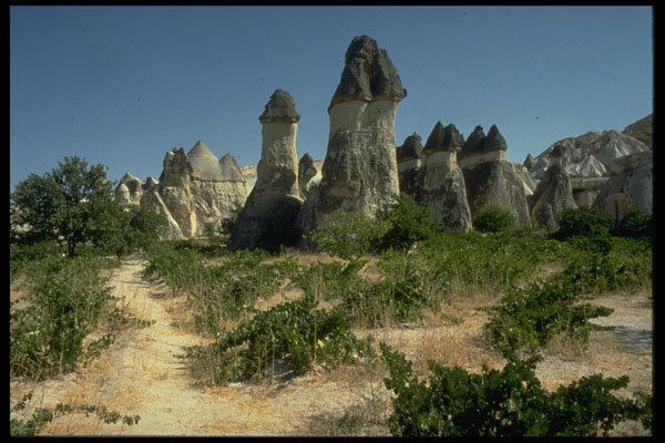 603064 Capadocia Fairy Chimneys, Turkey A4 Photo Print