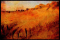 603067 Carved Dunes, Mungo, Australia A4 Limited Edition Watercolour Print