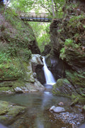603079 Waterfall At Glen Maye, Isle Of Man, England A4 Photo Print