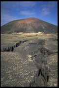 603083 Volcanic Landscape, Lanzarote A4 Photo Print