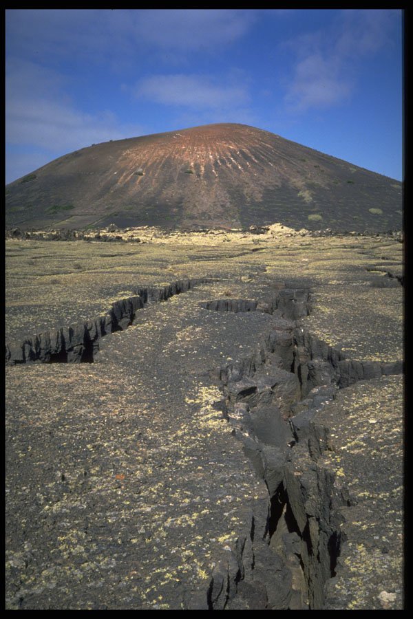603083 Volcanic Landscape, Lanzarote A4 Photo Print