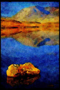 603084 Near Glencoe Black Mount, Scotland A4 Limited Edition Watercolour Print