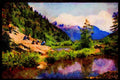603086 Alps, France A4 Limited Edition Watercolour Print
