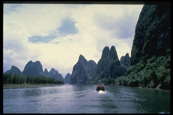 603091 Li Jiang, Guilin, China A4 Photo Print