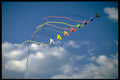 604000 Tandem Kites Flying A4 Photo Print