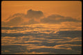 604003 Above Orange Cirrostratus A4 Photo Print