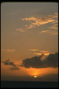 604006 Cayman Sunset A4 Photo Print