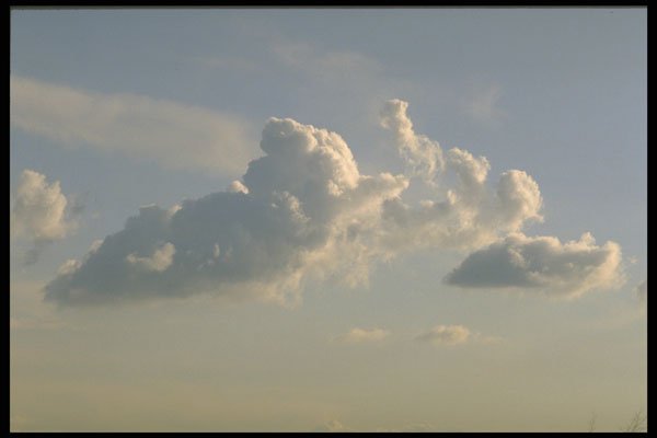 604007 Classic Cumulus A4 Photo Print