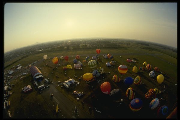 604013 Fisheye View A4 Photo Print