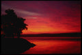604014 A Sunrise Over The Annapolis River, Nova Scotia, Canada A4 Photo Print
