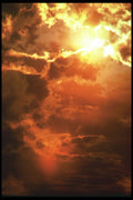 604027 Clouds A4 Photo Print