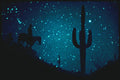 604029 Desert Night Rider, Arizona A4 Photo Print