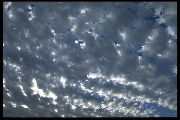 604036 Cloud Formation, Lake Havasu, Arizona A4 Photo Print