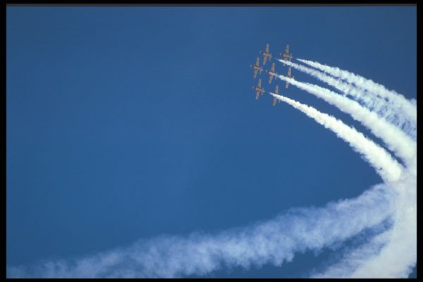 604046 Canadian Air Force Snowbirds A4 Photo Print