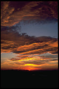 604060 Sunset Over Mohave Desert Near Lower Colorado River A4 Photo Print