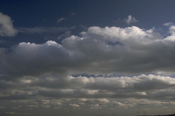 604064 Clouds Over Antwerp, Belgium A4 Photo Print