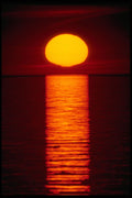 604080 Lake Erie Sunset A4 Photo Print