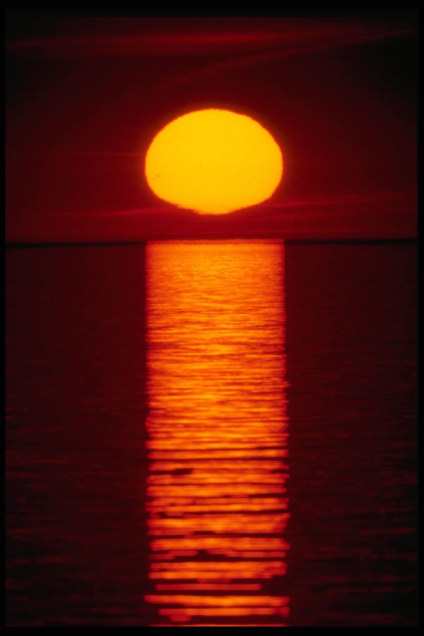 604080 Lake Erie Sunset A4 Photo Print