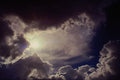 604093 Rain Clouds Over Los Angeles, California A4 Photo Print
