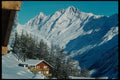 605000 Lotschental In Winter, Switzerland A4 Photo Print