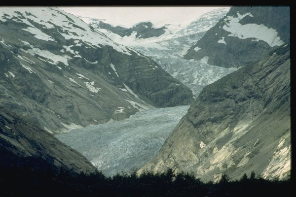 605002 Nigard Glacier, Jostedal, Norway A4 Photo Print