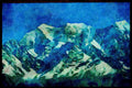 605009 An Unnamed Ridge, Himalayas, Nepal A4 Limited Edition Watercolour Print