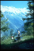 605018 Murren, Switzerland A4 Photo Print