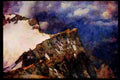 605021 Zugspitze, Highest Peak In German Alps A4 Limited Edition Watercolour Print