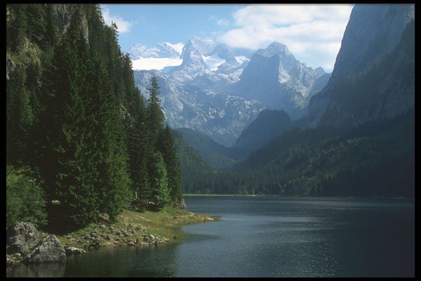 605025 Gosausee, Lake Gosau, Austria A4 Photo Print