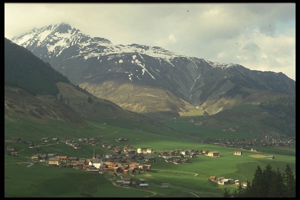 605026 Oberalppass, Switzerland A4 Photo Print