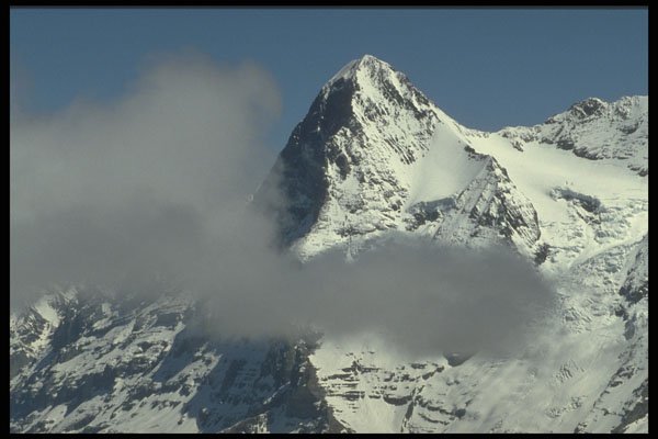 605028 Eiger, Switzerland A4 Photo Print