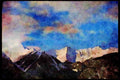 605033 Rocky Mountains, Canada A4 Limited Edition Watercolour Print