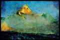 605046 Ama Dablang, Himalayas A4 Limited Edition Watercolour Print