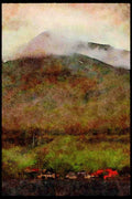 605065 Eglisstadir, Iceland A4 Limited Edition Watercolour Print