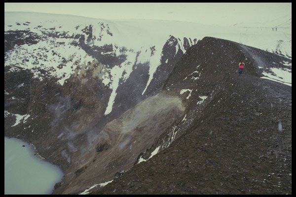 605069 Asjka Volcano, Iceland A4 Photo Print
