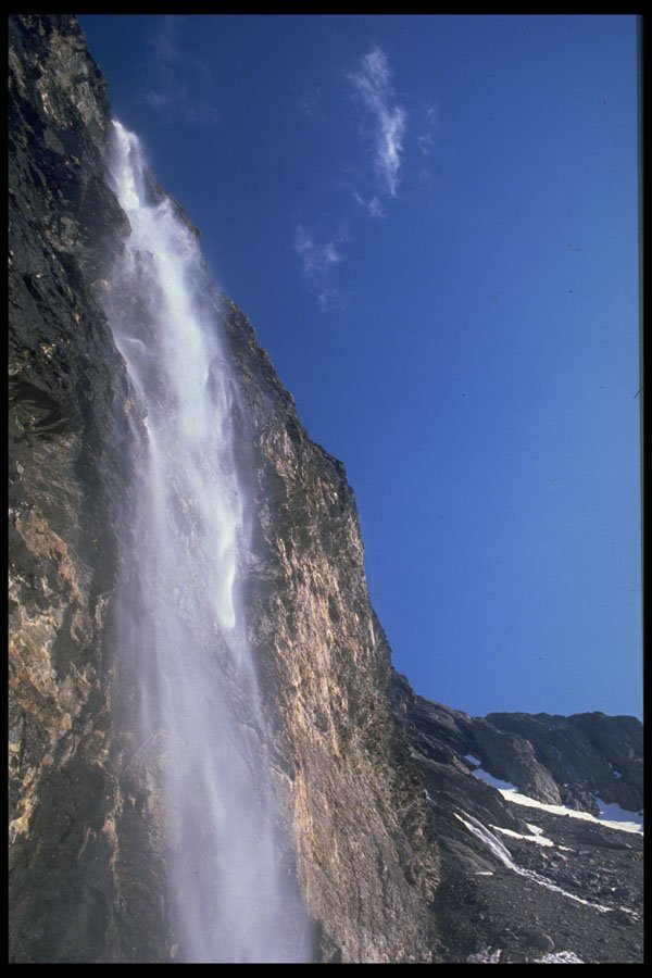 605071 Waterfall Near La Valette, France A4 Photo Print