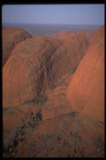 605088 Olga's Mountain From Above, Australia A4 Photo Print