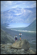 605099 Hikers, Labrador, Canada A4 Photo Print