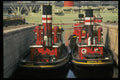 606009 Historic Tugs At Montreal Waterfront, Quebec, Canada A4 Photo Print