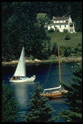 606022 Exclusive Community Of Chester, Nova Scotia, Canada A4 Photo Print