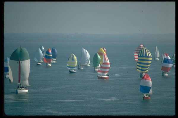 606044 Spinnaker Fleet A4 Photo Print
