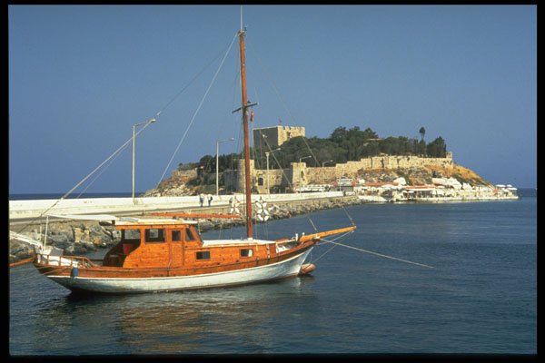 606051 Castle, Kusadasi, Turkey A4 Photo Print