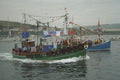606065 Trawler Race, Port St. Mary, Isle Of Man, England A4 Photo Print