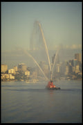 606069 Fire Boat, Sydney Harbor, Australia A4 Photo Print