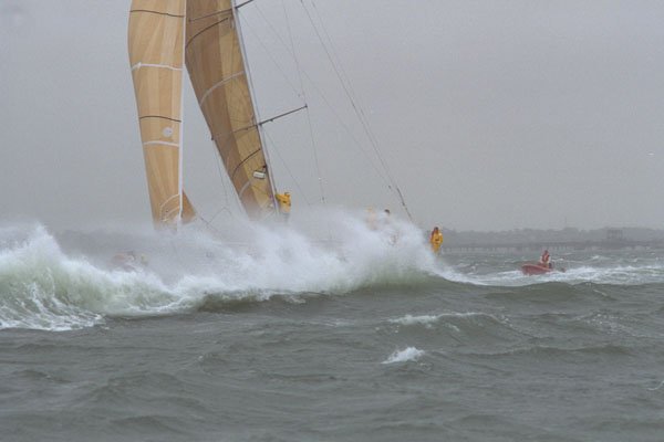 606071 Intrum Justitia , Whitebread Round The World Race A4 Photo Print