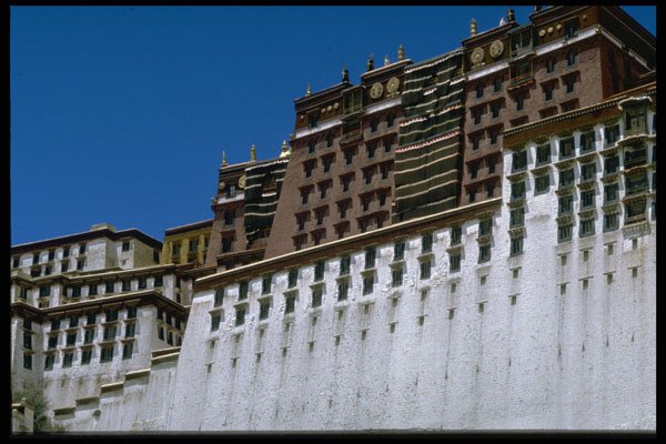 607000 Windows Of Potala Palace, Lhasa, Tibet A4 Photo Print