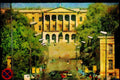 607001 Royal Palace _Slottet_, Oslo, Norway A4 Limited Edition Watercolour Print