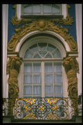 607012 Window Detail Of The Catherine Palace, Russia A4 Photo Print