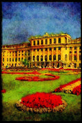 607017 Pride Of Vienna, Austria A4 Limited Edition Watercolour Print