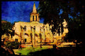607034 Papal Palace, Avignon, France A4 Limited Edition Watercolour Print